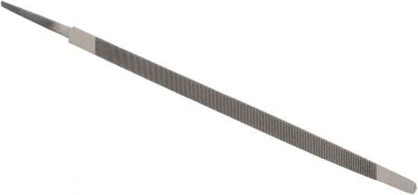 Value Collection - 7" Long, Taper American-Pattern File - Single Cut, Tang - Benchmark Tooling