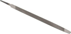 Value Collection - 8" Long, Taper American-Pattern File - Single Cut, Tang - Benchmark Tooling