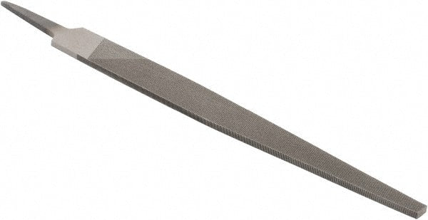 Value Collection - 8" Long, Smooth Cut, Warding American-Pattern File - Benchmark Tooling