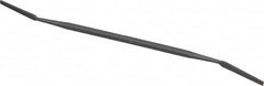 Grobet - 6" Riffler Precision Swiss Pattern File - Die Sinker's Handle - Benchmark Tooling