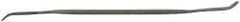 Grobet - 6" Riffler Precision Swiss Pattern File - Die Sinker's Handle - Benchmark Tooling