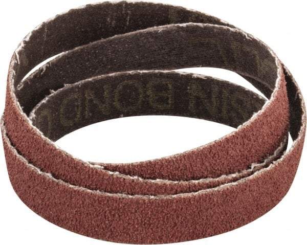 3M - 1/2" Wide x 24" OAL, 60 Grit, Ceramic Abrasive Belt - Ceramic, Medium, Coated, YN Weighted Cloth Backing, Wet/Dry, Series 963G - Benchmark Tooling