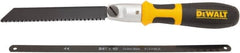 DeWALT - 12" Steel Blade Multi-Saw - ABS, TPR Handle, Cushion Grip, 14-19/64" OAL - Benchmark Tooling