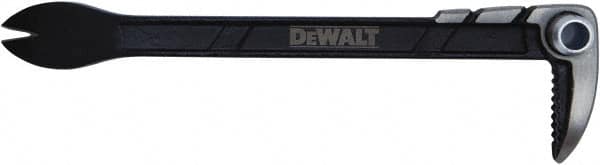 DeWALT - 10" OAL Double End Claw Bar - 1/2" Wide, Steel - Benchmark Tooling