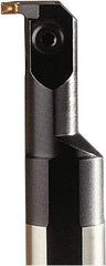 Seco - 32mm Min Bore Diam, 300mm OAL, 32mm Shank Diam, A-CGH Indexable Boring Bar - 77mm Max Bore Depth, LC.. 1304.. Insert, Clamp Holding Method - Benchmark Tooling
