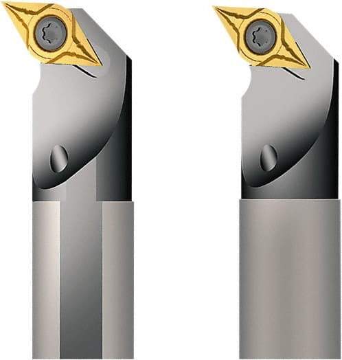 Seco - 22mm Min Bore Diam, 180mm OAL, 16mm Shank Diam, A-SDUC Indexable Boring Bar - 22mm Max Bore Depth, DC.. 0702.. Insert, Screw Holding Method - Benchmark Tooling