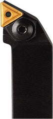 Seco - PTGN, Left Hand Cut, 90° Lead Angle, 32mm Shank Height x 32mm Shank Width, Negative Rake Indexable Turning Toolholder - 170mm OAL, TNM..2204.. Insert Compatibility, Series Pin & Wedge - Benchmark Tooling