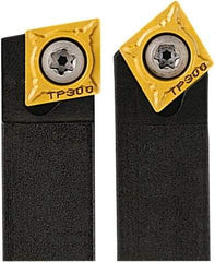 Seco - 60mm OAL, SCAC Indexable Boring Bar - 13mm Max Bore Depth, CC.. 09T3.. Insert, Screw Holding Method - Benchmark Tooling