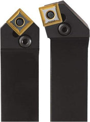 Seco - PSDN, Neutral Cut, 45° Lead Angle, 40mm Shank Height x 40mm Shank Width, Negative Rake Indexable Turning Toolholder - 250mm OAL, SNMM 2507.. Insert Compatibility, Series Lever Lock - Benchmark Tooling