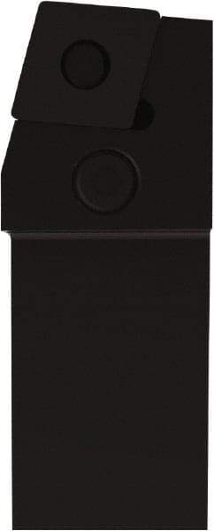 Seco - PCBN, Right Hand Cut, 75° Lead Angle, 25mm Shank Height x 25mm Shank Width, Negative Rake Indexable Turning Toolholder - 150mm OAL, CN..1204.. Insert Compatibility, Series Lever Lock - Benchmark Tooling