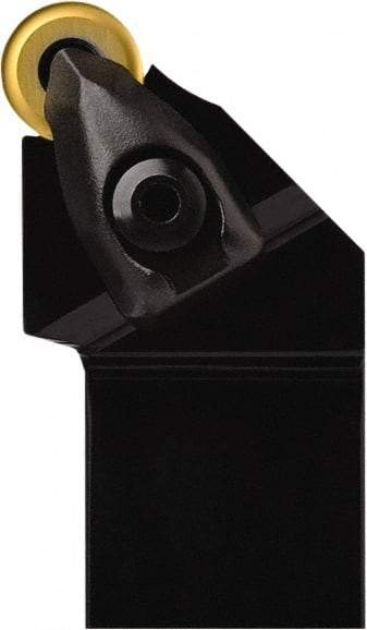 Seco - DRSN, Right Hand Cut, 25mm Shank Height x 25mm Shank Width, Negative Rake Indexable Turning Toolholder - 150mm OAL, RNM..1204.. Insert Compatibility, Series Dual Clamp - Benchmark Tooling