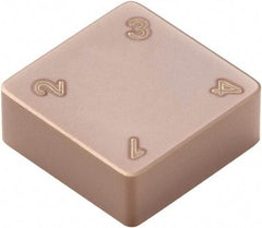 Seco - SNMN432 WZ Grade CBN400C PCBN Turning Insert - TiSiN Finish, 90° Square, 1/2" Inscr Circle, 3/16" Thick, 1/32" Corner Radius - Benchmark Tooling