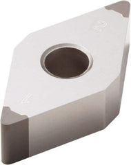 Seco - DNGA442 Grade CBN170 PCBN Turning Insert - Uncoated, 55° Diamond, 1/2" Inscr Circle, 1/4" Thick, 1/32" Corner Radius - Benchmark Tooling
