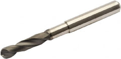 Seco - 3/8" 130° Solid Carbide Jobber Drill - Diamond Finish, Right Hand Cut, Spiral Flute, Straight Shank, 103mm OAL - Benchmark Tooling