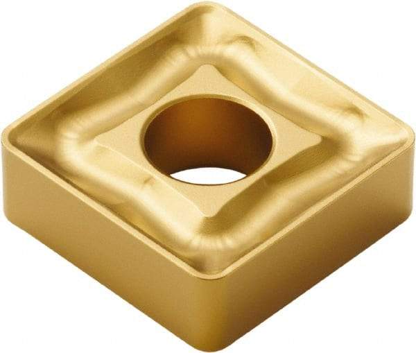 Seco - SNMM644 R8 Grade TP40 Carbide Turning Insert - TiC/TiCN/TiN Finish, 90° Square, 3/4" Inscr Circle, 1/4" Thick, 1/16" Corner Radius - Benchmark Tooling