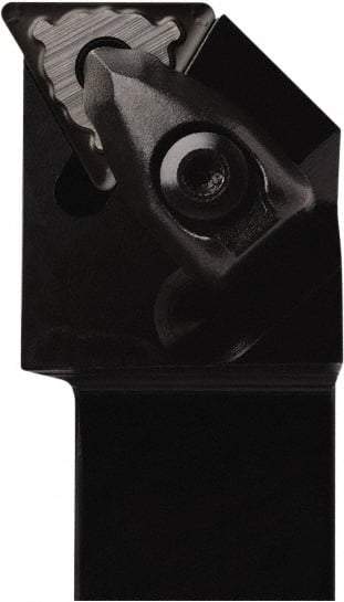 Seco - DTFN, Right Hand Cut, 90° Lead Angle, 25mm Shank Height x 25mm Shank Width, Negative Rake Indexable Turning Toolholder - 150mm OAL, TN..1604.. Insert Compatibility, Series Dual Clamp - Benchmark Tooling