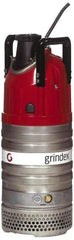 Grindex - 3-1/2 hp, 460 Amp Rating, 460 Volts, Nonautomatic Operation, Dewatering Pump - 3 Phase, Aluminum Housing - Benchmark Tooling