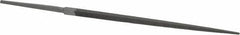 Grobet - 4" Standard Precision Swiss Pattern Square File - Double Cut, 5/32" Width Diam, With Tang - Benchmark Tooling