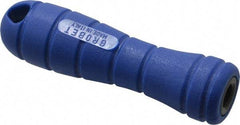 Grobet - 5-1/4" Long File Handle - For Use with 10, 12 & 14" Files, with Thread Insert - Benchmark Tooling