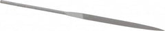 Grobet - 5-1/2" Needle Precision Swiss Pattern Barrette File - Round Handle - Benchmark Tooling