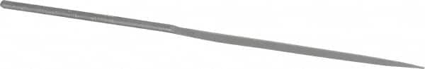Grobet - 6-1/4" Needle Precision Swiss Pattern Barrette File - Round Handle - Benchmark Tooling