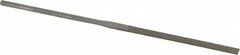 Grobet - 4" Needle Precision Swiss Pattern Equalling File - Round Handle - Benchmark Tooling