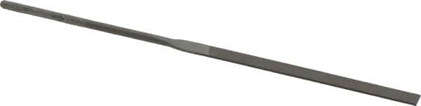 Grobet - 5-1/2" Needle Precision Swiss Pattern Equalling File - Round Handle - Benchmark Tooling