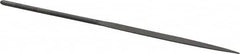 Grobet - 5-1/2" Needle Precision Swiss Pattern Half Round File - Round Handle - Benchmark Tooling