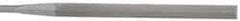 Grobet - 5-1/2" Needle Precision Swiss Pattern Slitting File - Round Handle - Benchmark Tooling