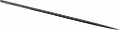 Grobet - 5-1/2" Needle Precision Swiss Pattern Square File - Round Handle - Benchmark Tooling