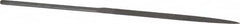 Grobet - 5-1/2" Needle Precision Swiss Pattern Three Square File - Round Handle - Benchmark Tooling
