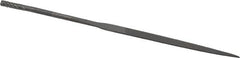 Grobet - 4" Needle Precision Swiss Pattern Warding File - Round Handle - Benchmark Tooling