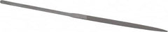 Grobet - 5-1/2" Needle Precision Swiss Pattern Warding File - Round Handle - Benchmark Tooling