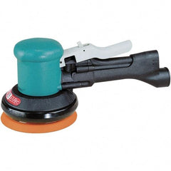 Dynabrade - 12,000 OPM, 23 CFM Air Consumption, Palm Air Orbital Sander - Round Pad, 1/4 NPT Inlet - Benchmark Tooling