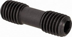Iscar - Hex Socket Set Screw for Indexable Boring Bars, Grooving & Turning - 1/4 Thread, For Use with Tool Holders - Benchmark Tooling