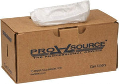 PRO-SOURCE - 0.31 mil Thick, Household/Office Trash Bags - 24" Wide x 33" High, Clear - Benchmark Tooling