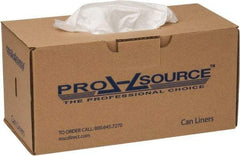 PRO-SOURCE - 0.63 mil Thick, Household/Office Trash Bags - 40" Wide x 48" High, Clear - Benchmark Tooling