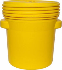 Eagle - 20 Gallon Closure Capacity, Screw On Closure, Yellow Lab Pack - 5 Gallon Container, Polyethylene, 125 Lb. Capacity, UN 1H2/X57/S Listing - Benchmark Tooling