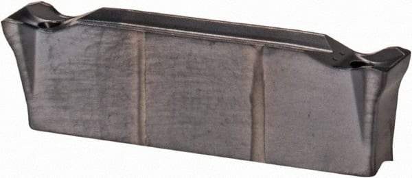 Iscar - 3102DGNC C Grade IC908, 3.1mm Cutting Width Carbide Grooving Insert - 18mm Max Depth of Cut, Neutral, 0.2mm Corner Radius, TiN/TiAlN Finish - Benchmark Tooling