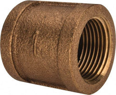 Merit Brass - Class 125, 1" Internal Pipe, Brass Coupling - FBSPT x FBSPT - Benchmark Tooling