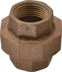 Merit Brass - Class 125, 1" Internal Pipe, Brass Union - FBSPT x FBSPT - Benchmark Tooling