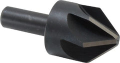 Keo - 1-1/4" Head Diam, 1/2" Shank Diam, 6 Flute 82° High Speed Steel Countersink - Benchmark Tooling