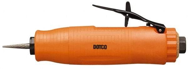 Dotco - 1/4" Collet, Straight Handle, Air Die Grinder - 25,000 RPM, Rear Exhaust, 0.6 hp, 90 psi, 1/4" Inlet - Benchmark Tooling