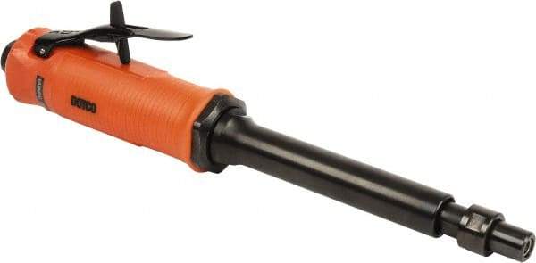 Dotco - 1/4" Collet, Straight Handle, Air Straight Die Grinder - 28,000 RPM, Rear Exhaust, 16 CFM, 0.3 hp, 90 psi, 1/4" Inlet - Benchmark Tooling