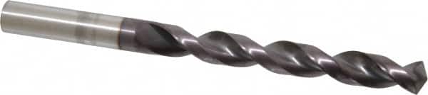 Guhring - 15/32" 130° Powdered Metal Jobber Drill - FIREX Finish, Right Hand Cut, Parabolic Flute, Straight Shank, 142mm OAL, Cone Relief Point - Benchmark Tooling