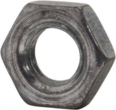 Value Collection - M5x0.80 Steel Right Hand Hex Jam Nut - 8mm Across Flats, 2.7mm High, Zinc-Plated Finish - Benchmark Tooling