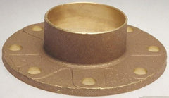 NIBCO - 1-1/2" Pipe, 5" OD, Cast Copper Companion Pipe Flange - 125 psi, C End Connection, 3-7/8" Across Bolt Hole Centers - Benchmark Tooling