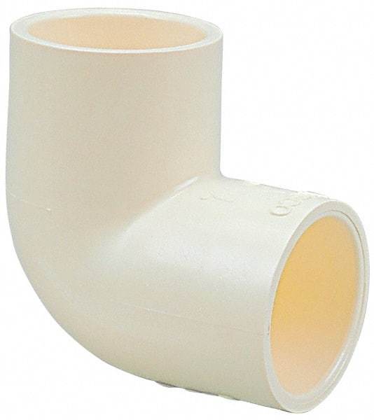 NIBCO - 1-1/4" CPVC Plastic Pipe 90° Elbow - Slip x Slip End Connections - Benchmark Tooling