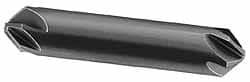 Hertel - 3/4" Head Diam, 3/4" Shank Diam, 6 Flute 120° High Speed Steel Countersink - Benchmark Tooling