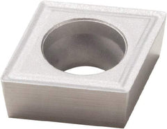 Seco - CCMT321 F2 Grade HX Carbide Turning Insert - Uncoated, 80° Diamond, 3/8" Inscr Circle, 1/8" Thick, 1/64" Corner Radius - Benchmark Tooling